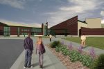 career tech high school rendering